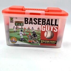 Kaskey Kids Baseball Guys Action Figures NO FIELD/Scoreboard